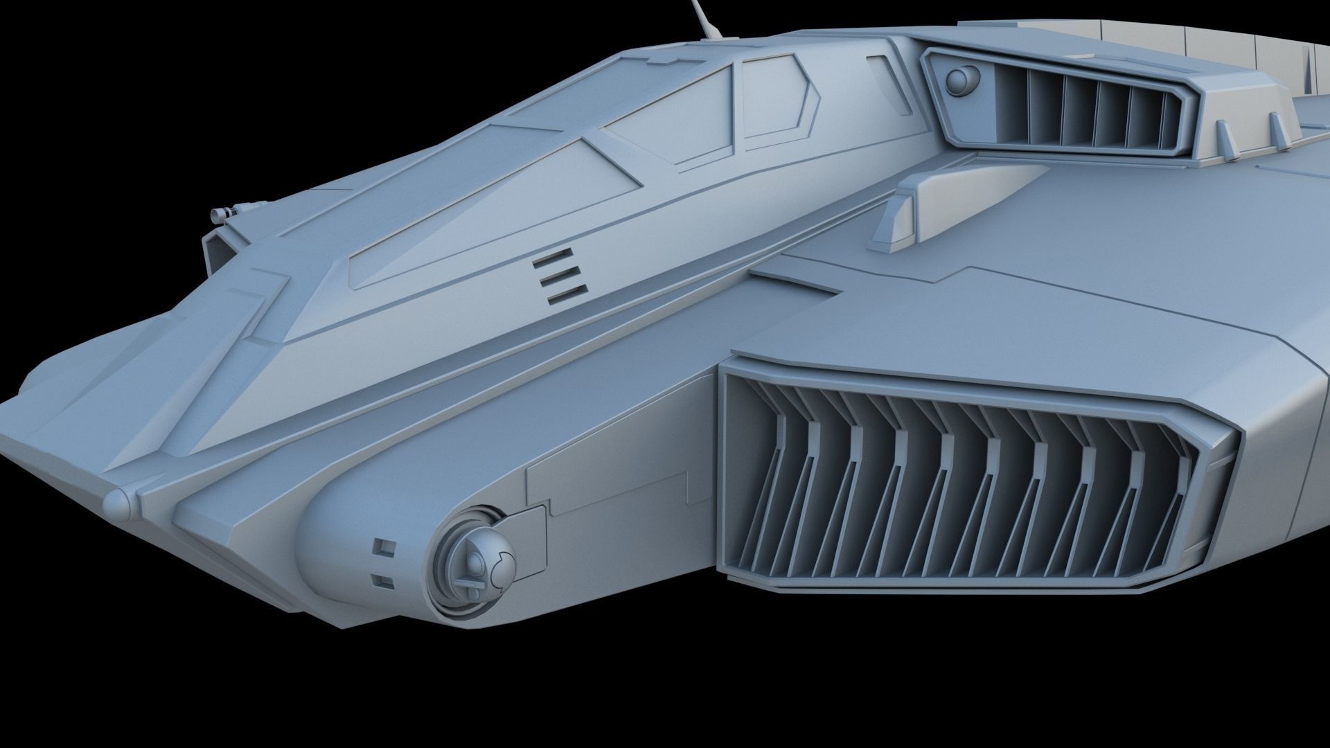 Sci-Fi Dropship 3D model_11