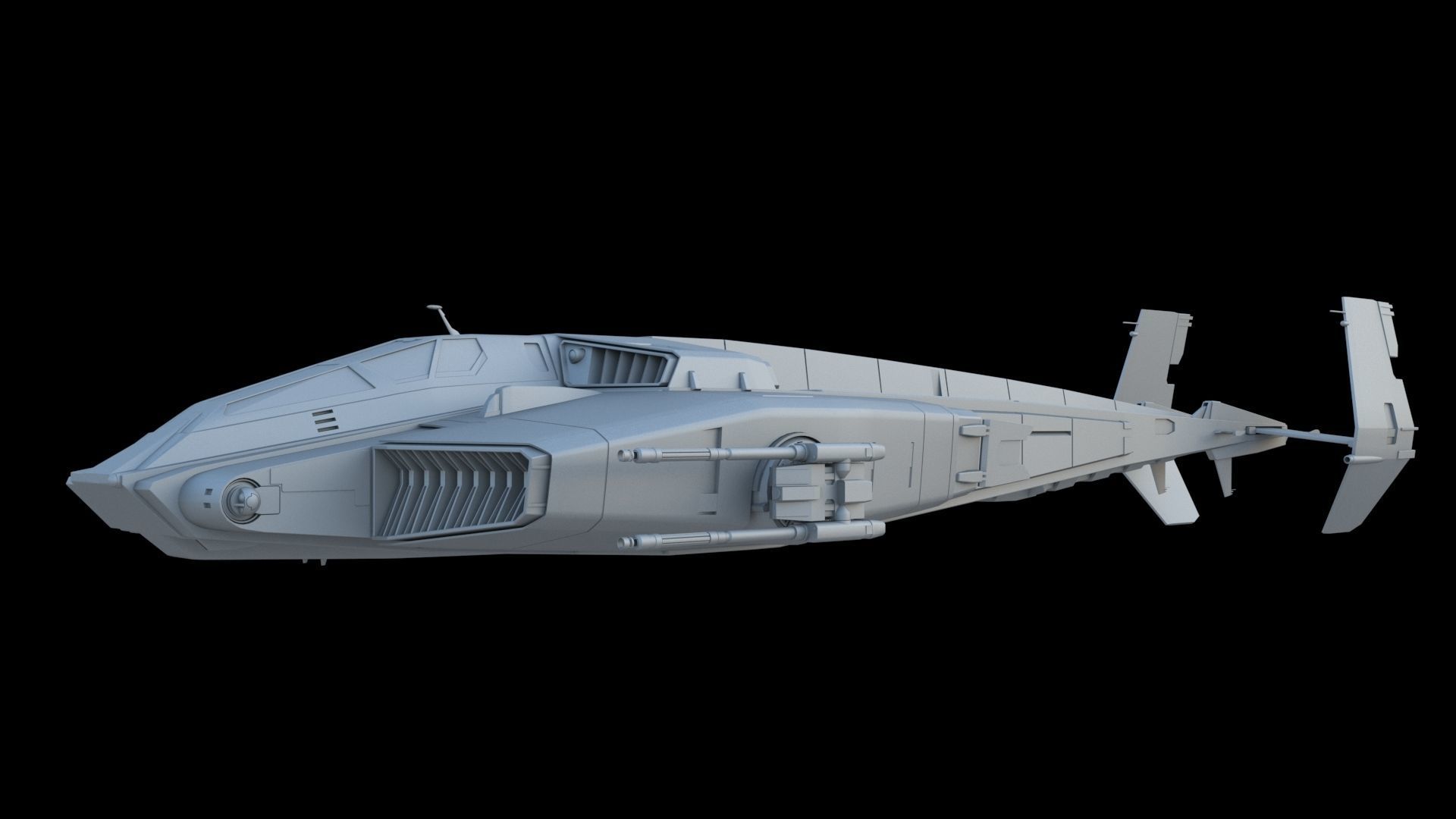 Sci-Fi Dropship 3D model_16