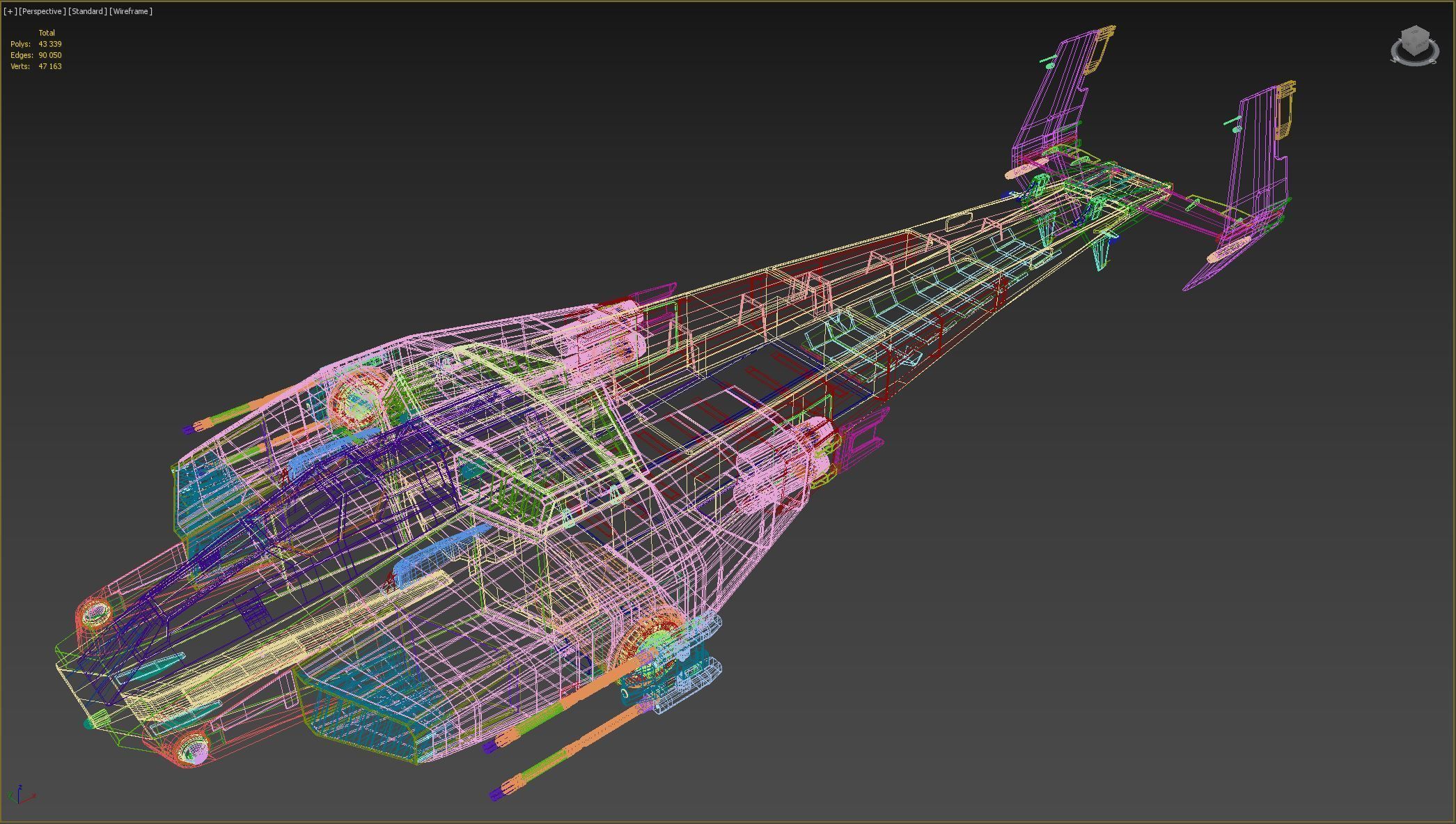 Sci-Fi Dropship 3D model_17