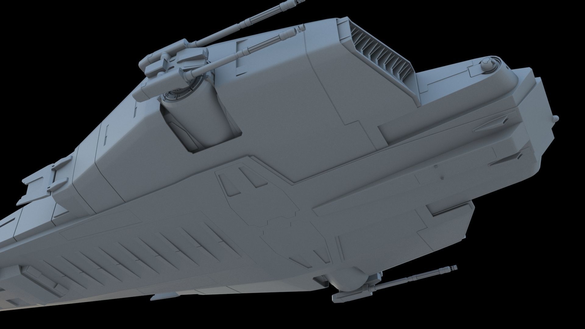 Sci-Fi Dropship 3D model_15