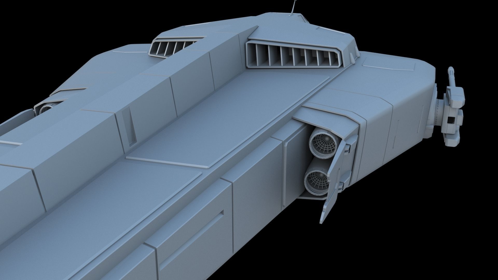 Sci-Fi Dropship 3D model_12