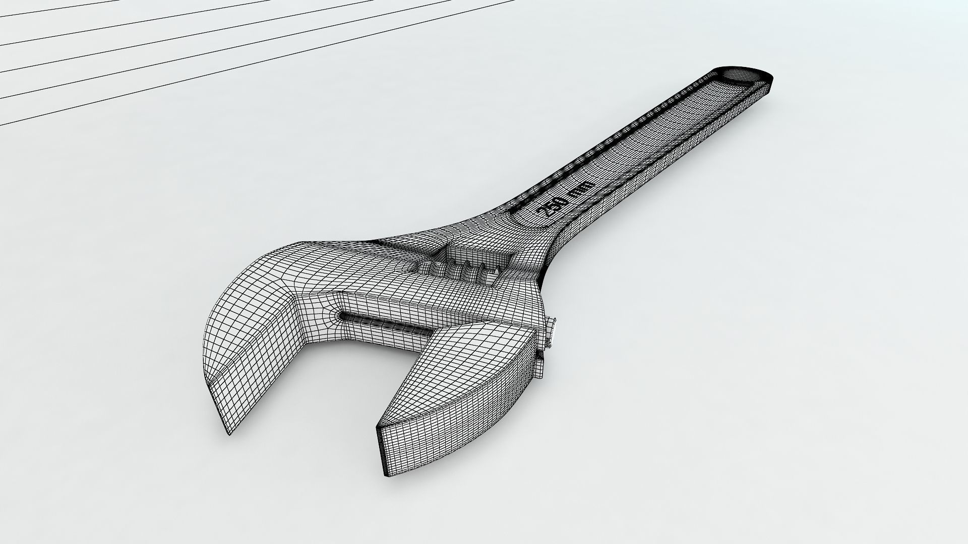 Wrench 3D model_2