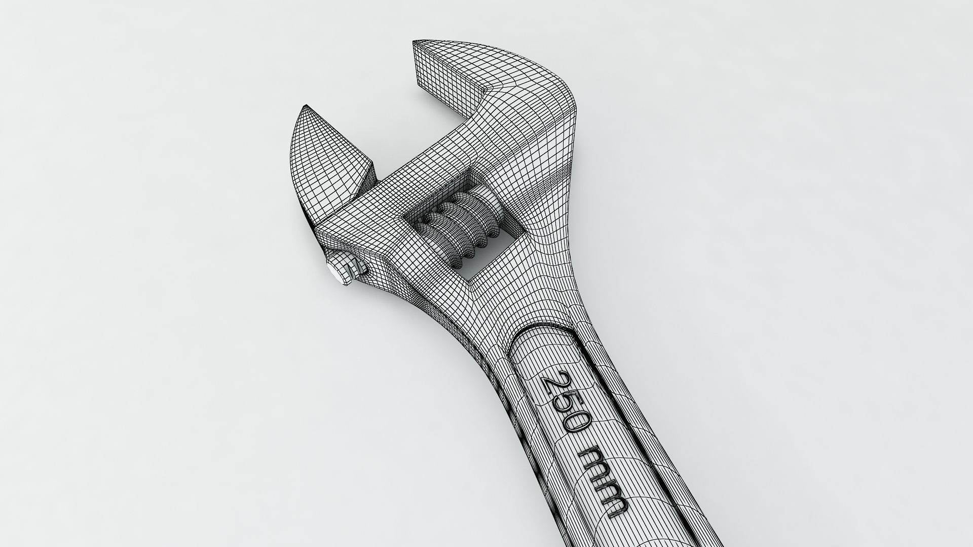 Wrench 3D model_4