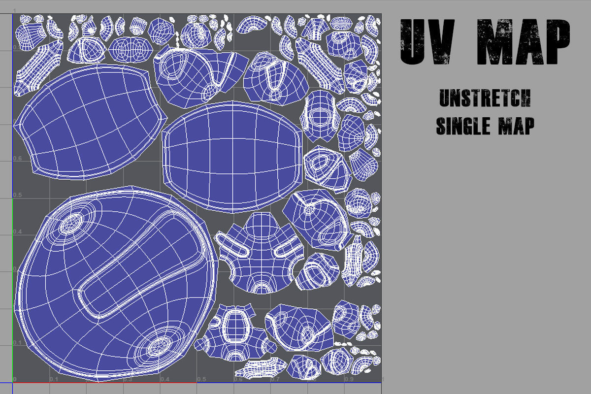 Robot Model body may Low-poly 3D model_1