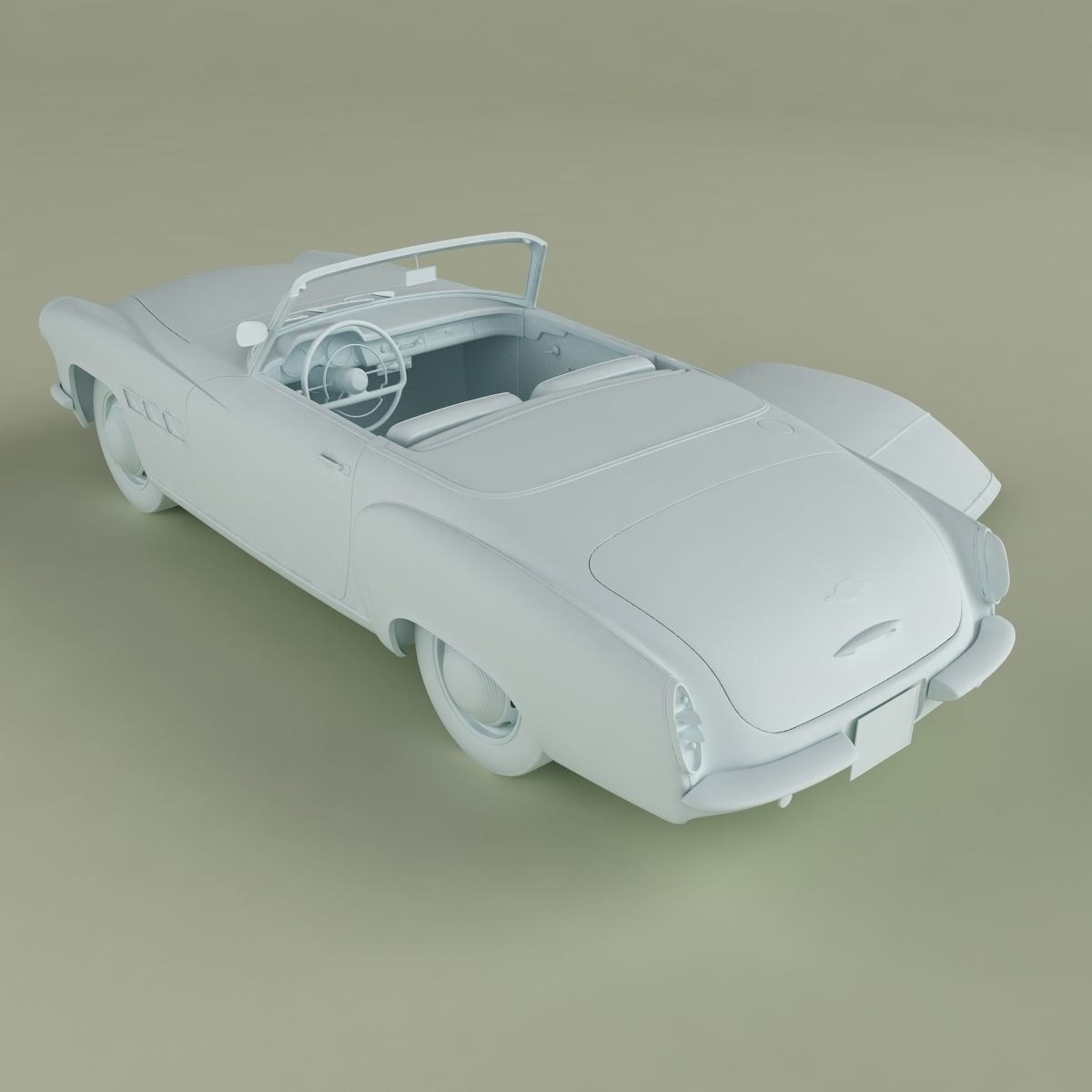 Wartburg 313 Sport 3D model_13