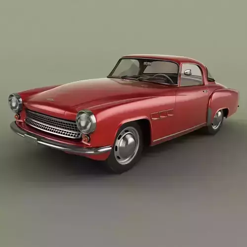Wartburg 313 Sport 3D model