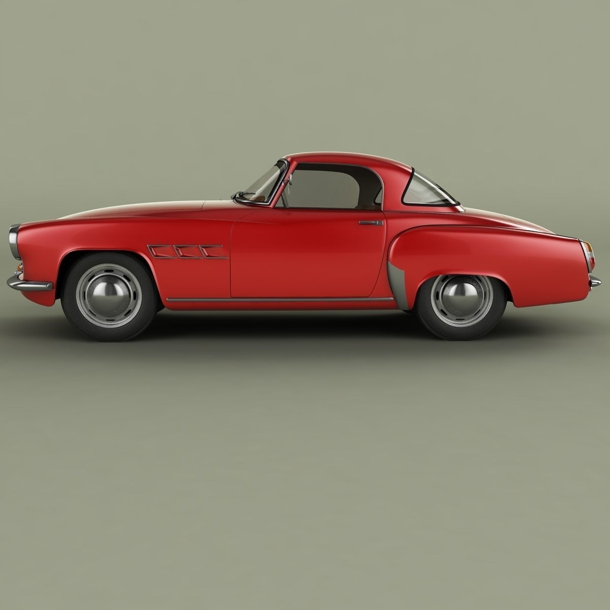Wartburg 313 Sport 3D model_1