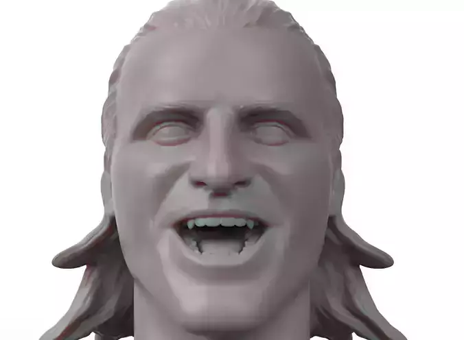 Olen Part 3D printable portrait sculpture 3D print model