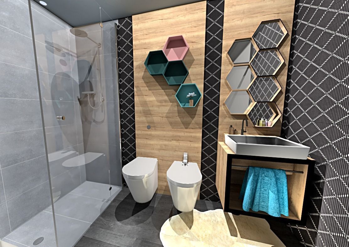 mobile home tiny house vacation house 3dmodel Low-poly 3D model_4