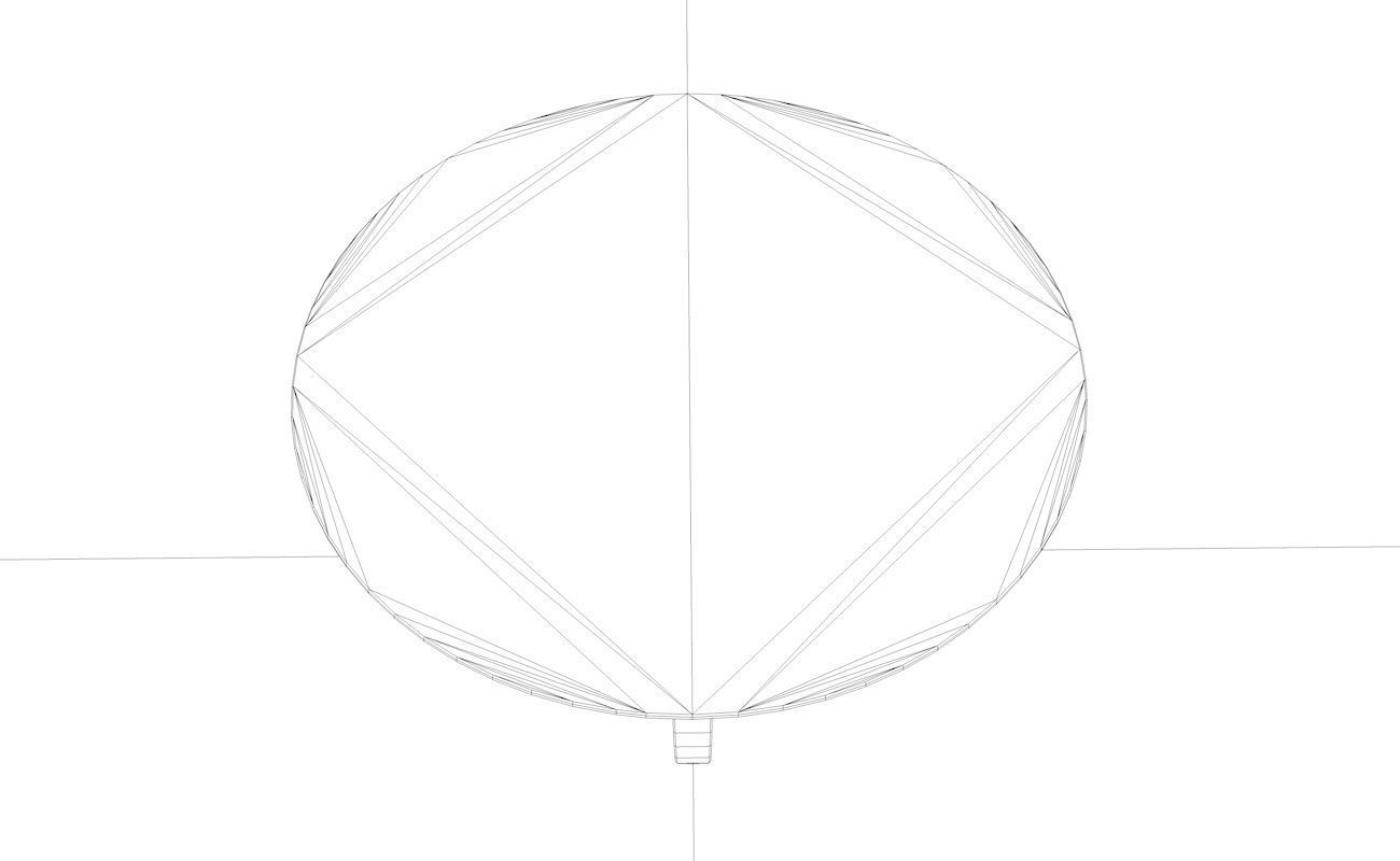 Futuristic table 3D model_11