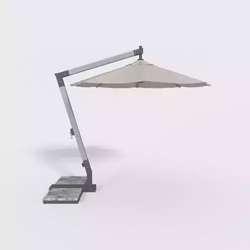 Outdoor Umbrella - Parasol 4 Low-poly 3D model