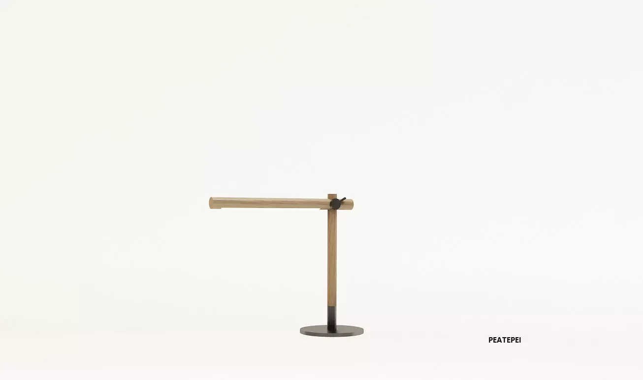 Desk light Free 3D model_0