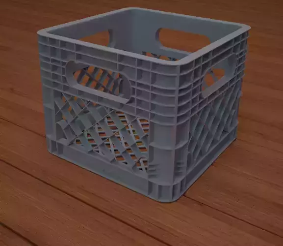 plastic crate