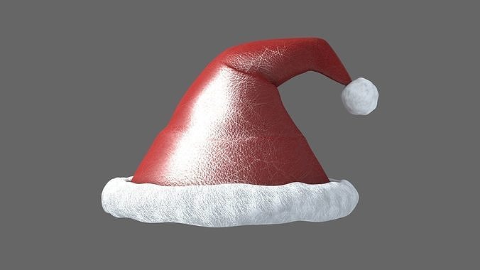 Xmas Santa Hat 3D model