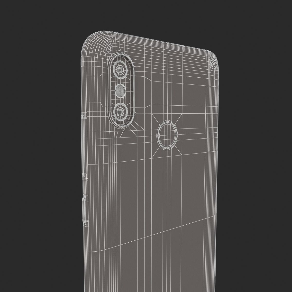 Xiaomi Mi 8 Black 3D model_12
