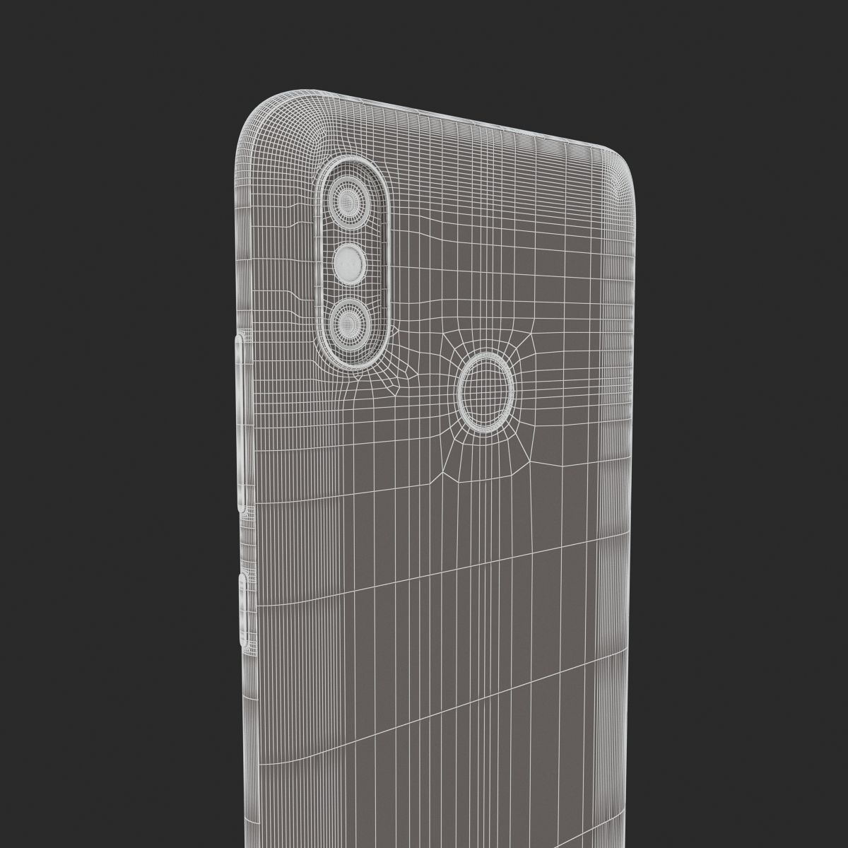Xiaomi Mi 8 Black 3D model_13