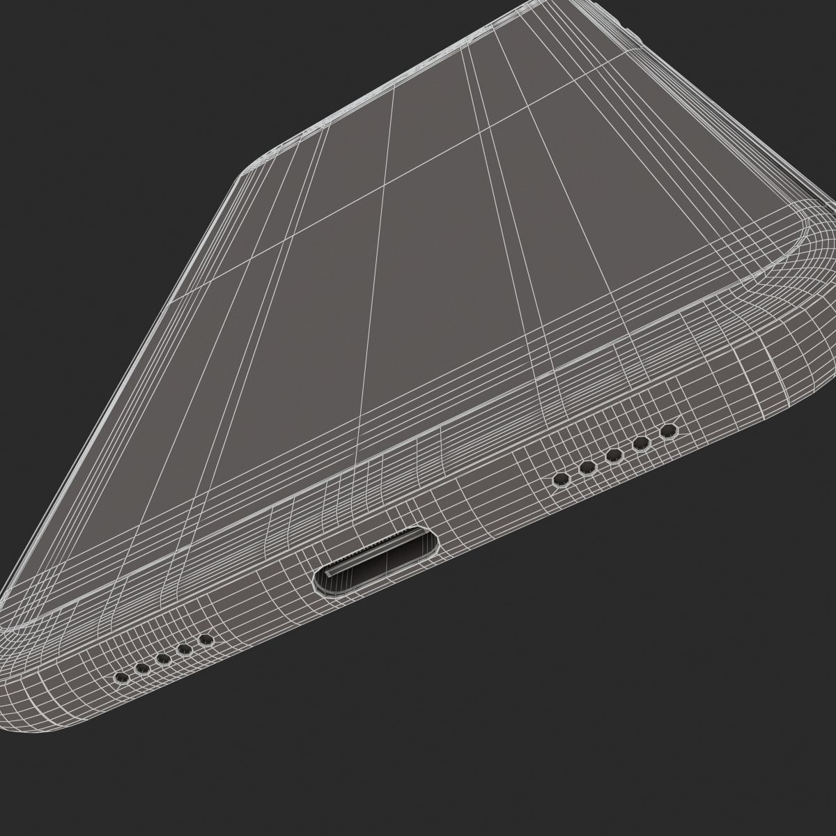 Xiaomi Mi 8 Black 3D model_14