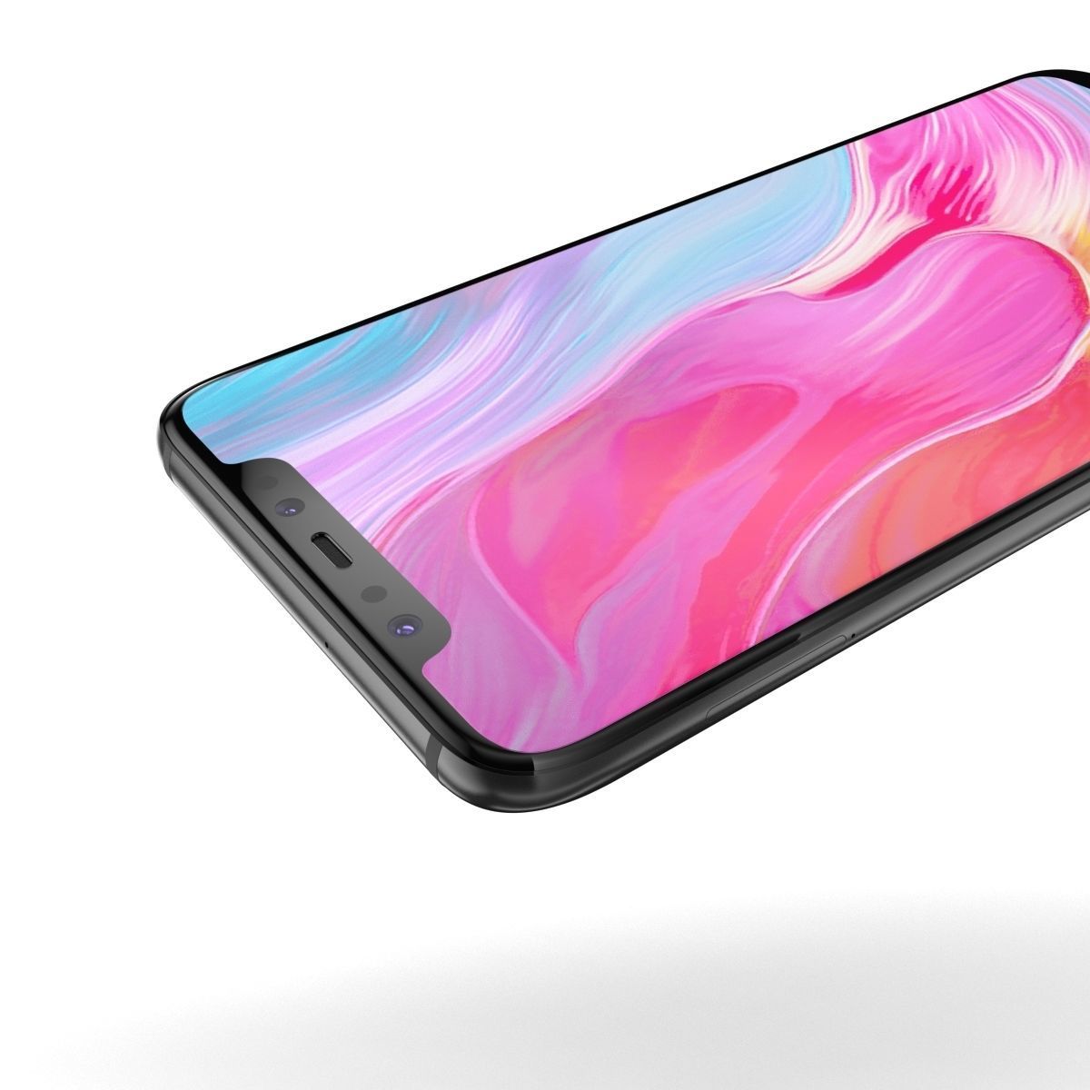 Xiaomi Mi 8 Black 3D model_9