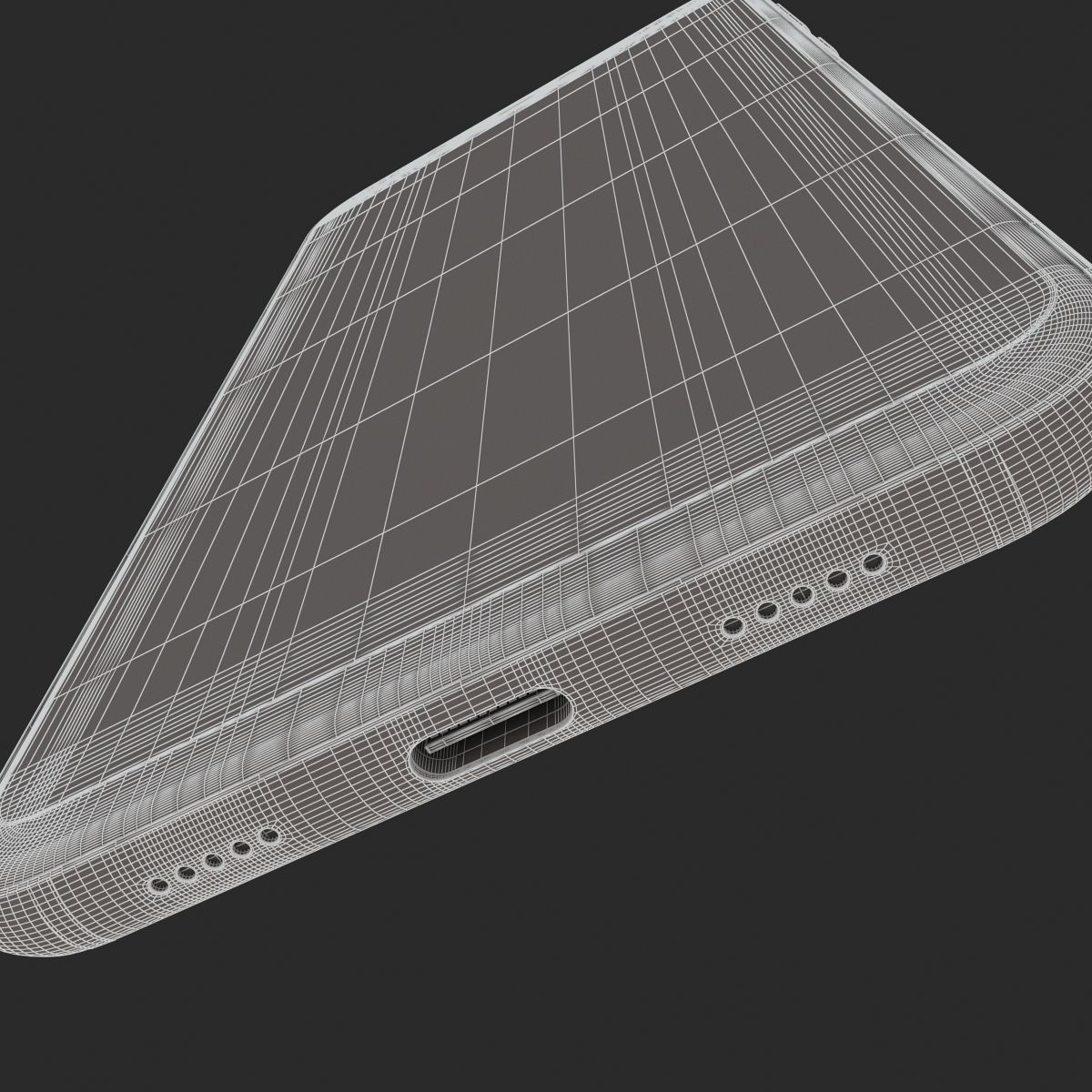 Xiaomi Mi 8 Black 3D model_15