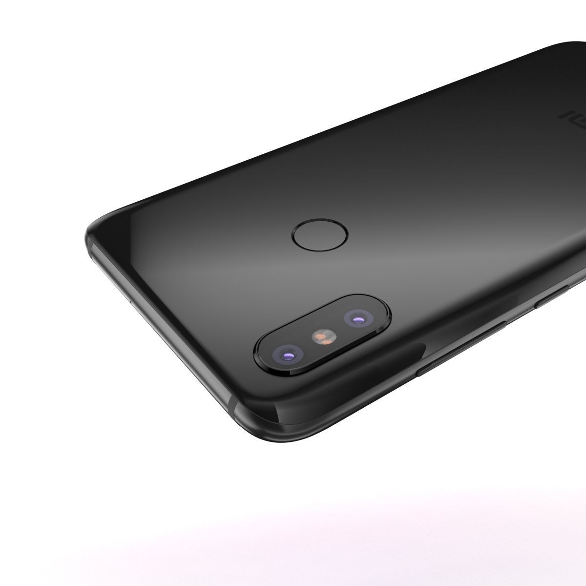 Xiaomi Mi 8 Black 3D model_8