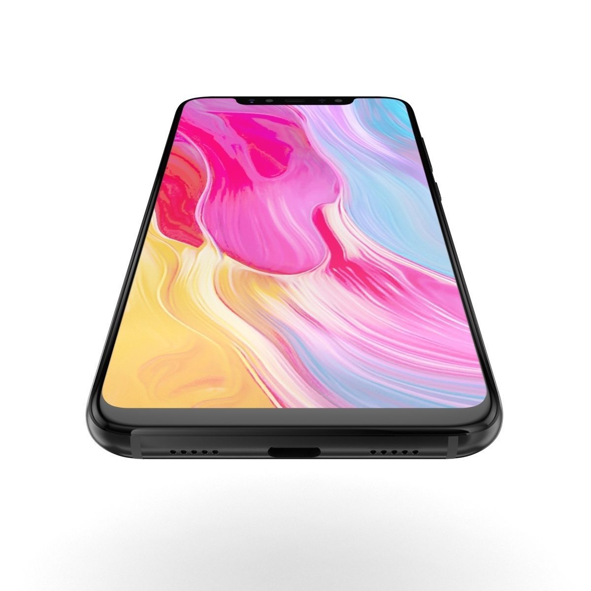 Xiaomi Mi 8 Black 3D model_7