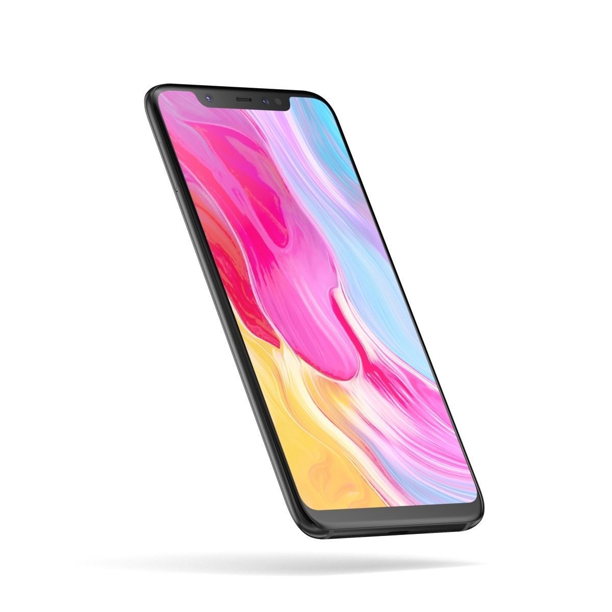 Xiaomi Mi 8 Black 3D model_4