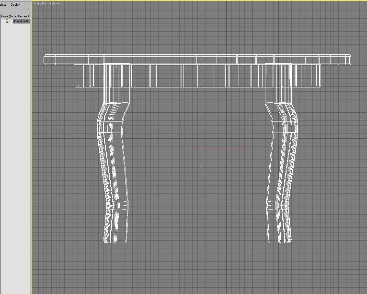 Round table 3D model_10