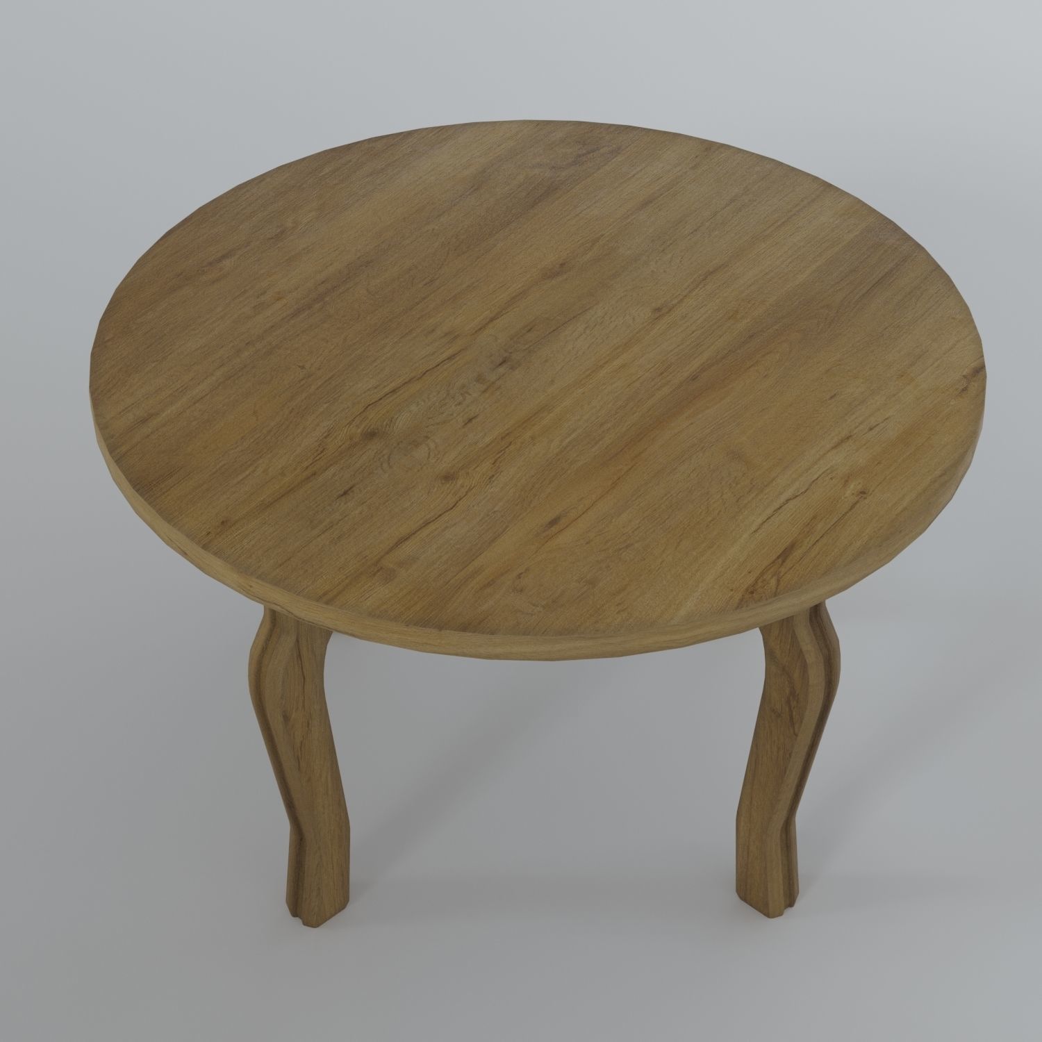 Round table 3D model_1