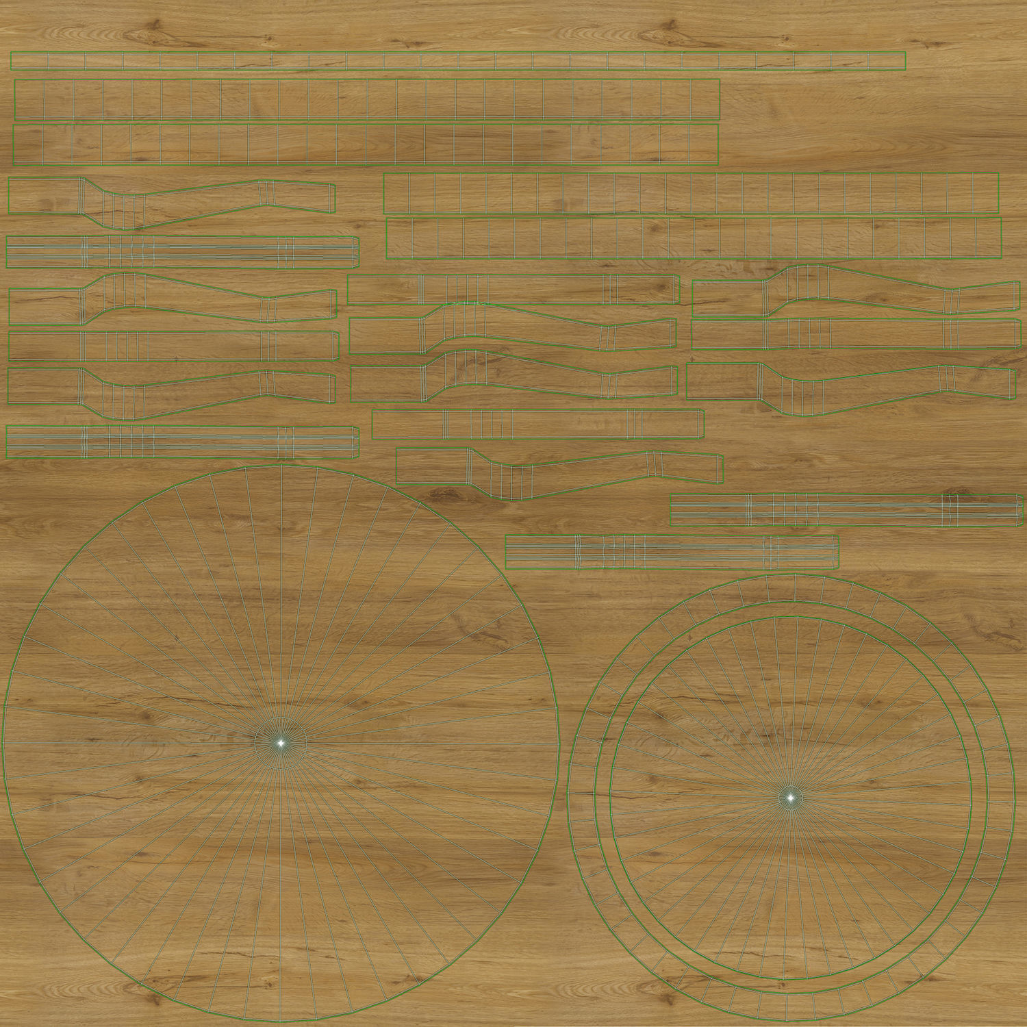 Round table 3D model_5