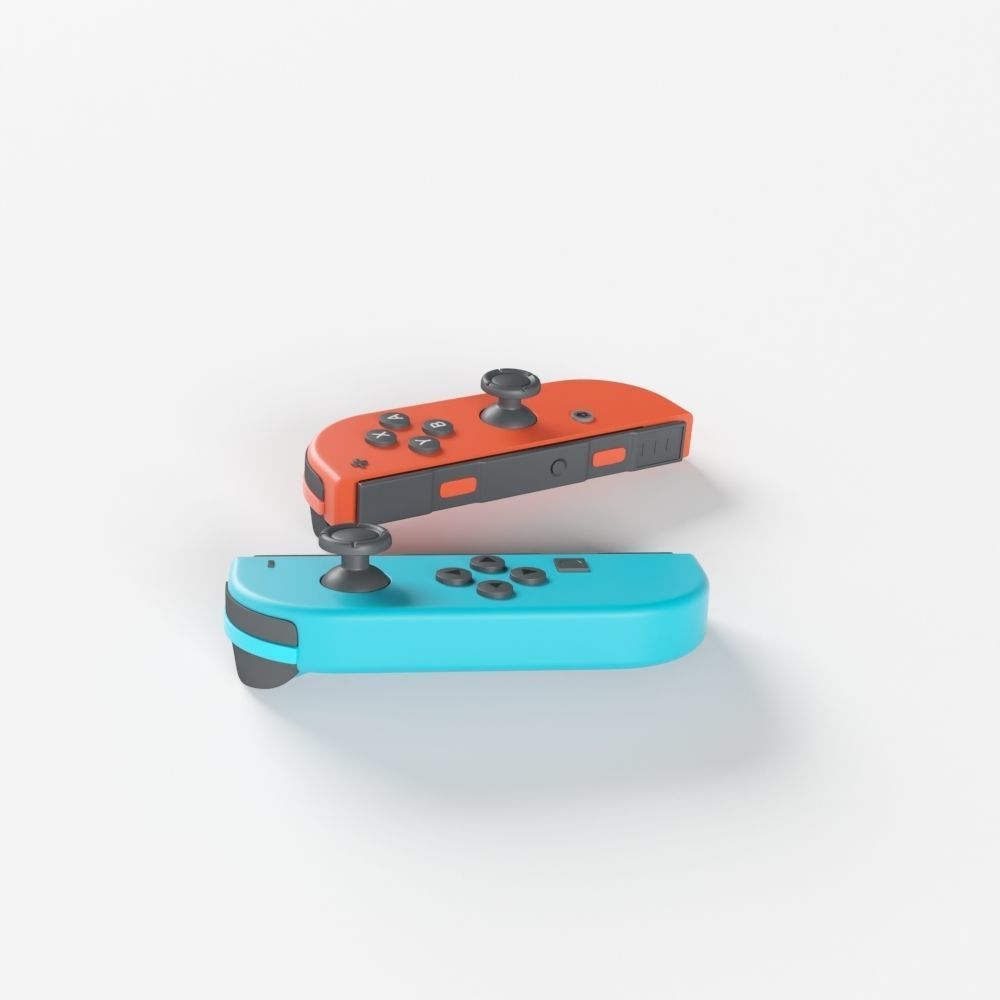 Nintendo Switch Joycon 3D model_1