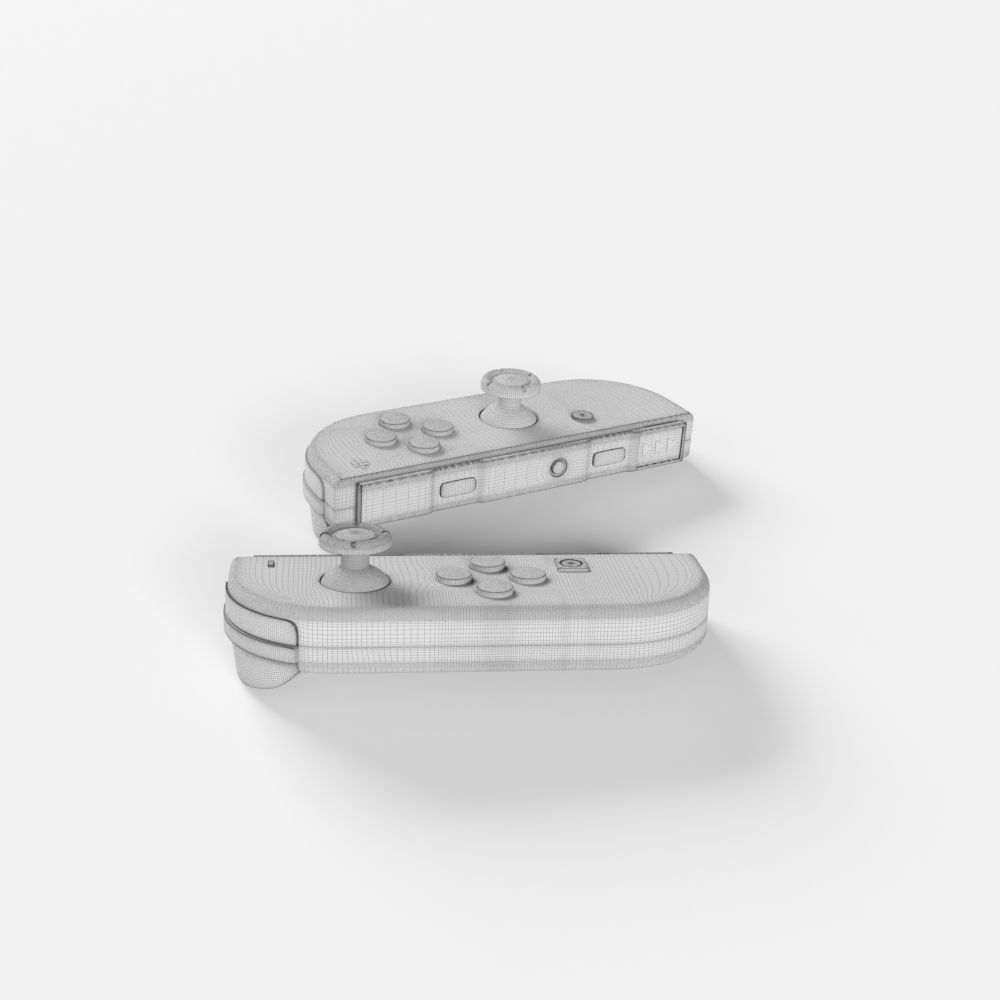 Nintendo Switch Joycon 3D model_5