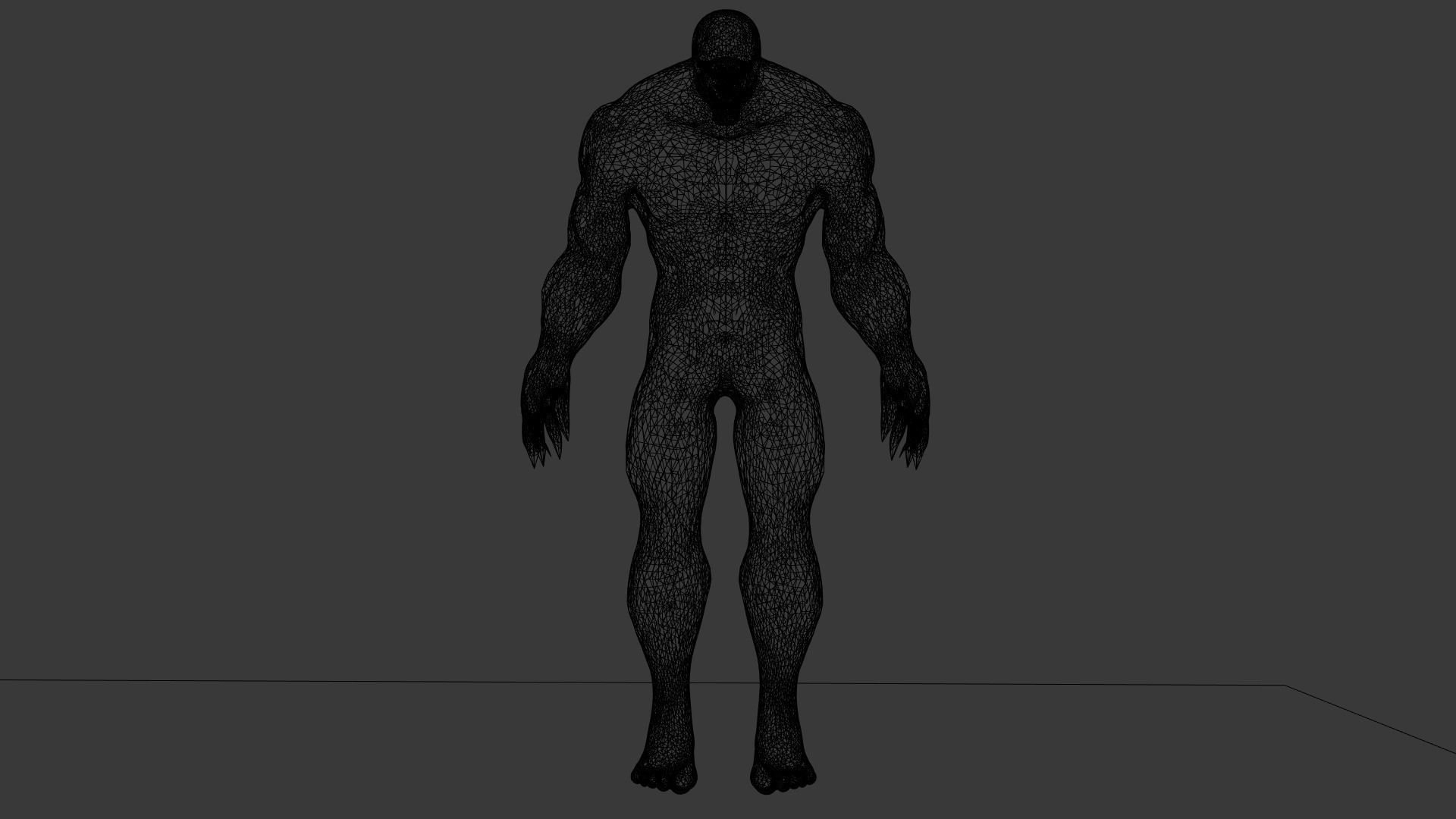 Anti-Venom Rigged 3D model_12