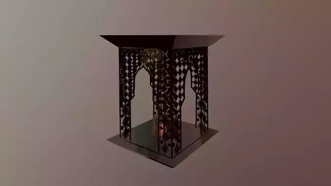 Ancient Oriental Lamp Lantern
