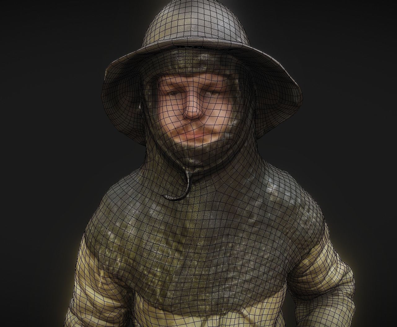 Lightly Armed Medieval Knight 3d Scan 3D model_9