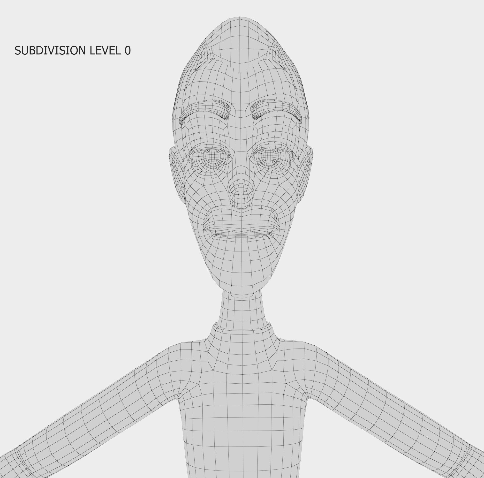 Cartoon Man Journalist Writer 3D model_11