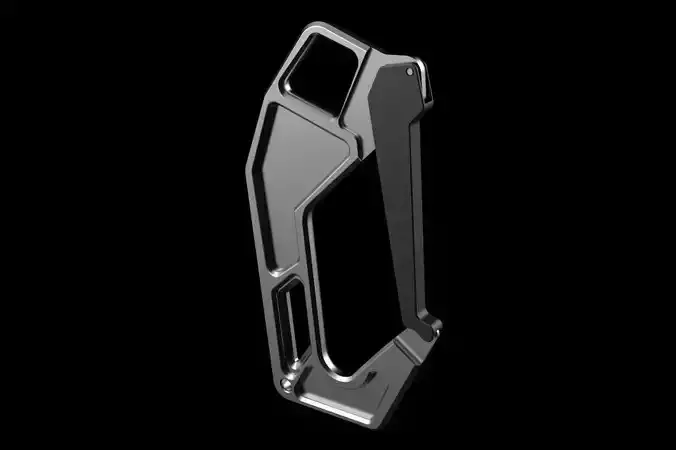 Scifi carabner metal piece