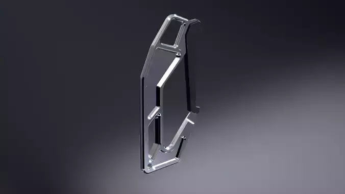 Scifi carabner metal piece