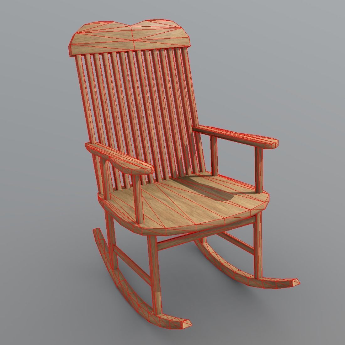 Rocking Chair Pack 3D Model Collection_3