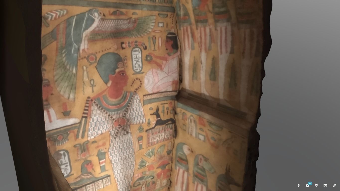 Egyptian Sarcophagus 3D Scan 3D model_13