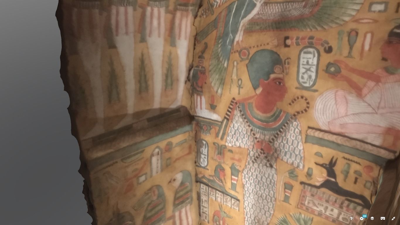 Egyptian Sarcophagus 3D Scan 3D model_12