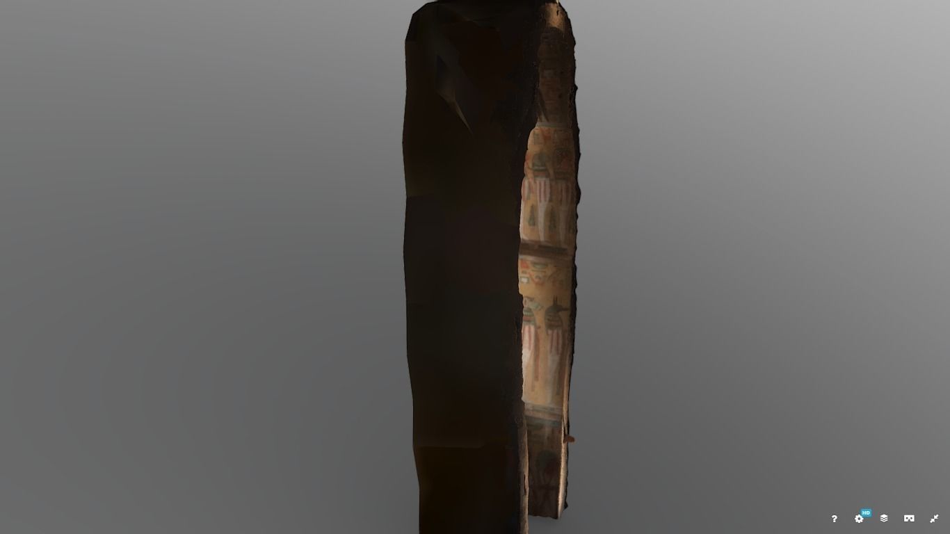 Egyptian Sarcophagus 3D Scan 3D model_2