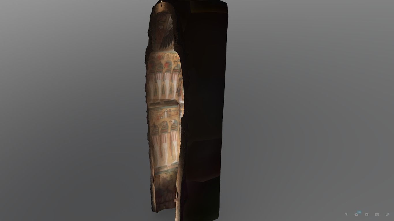 Egyptian Sarcophagus 3D Scan 3D model_3