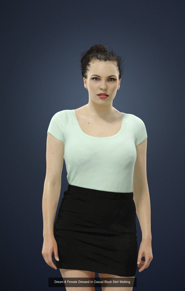 20x Treapl Foreground Casual People Volume 01 Volume 03 3D Model Collection_3