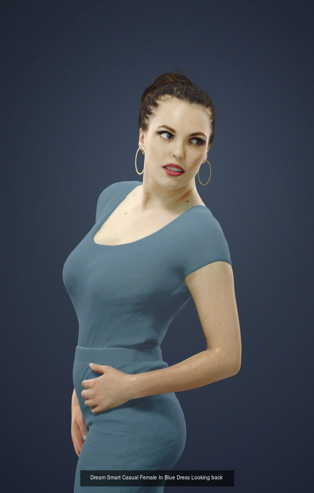 20x Treapl Foreground Casual People Volume 01 Volume 03 3D Model Collection_4