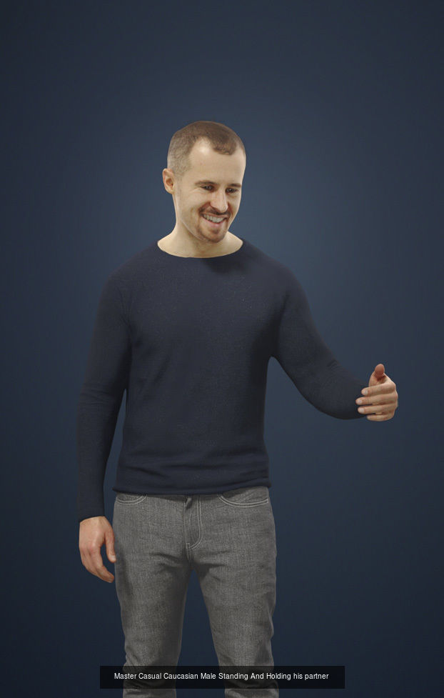 20x Treapl Foreground Casual People Volume 01 Volume 03 3D Model Collection_12