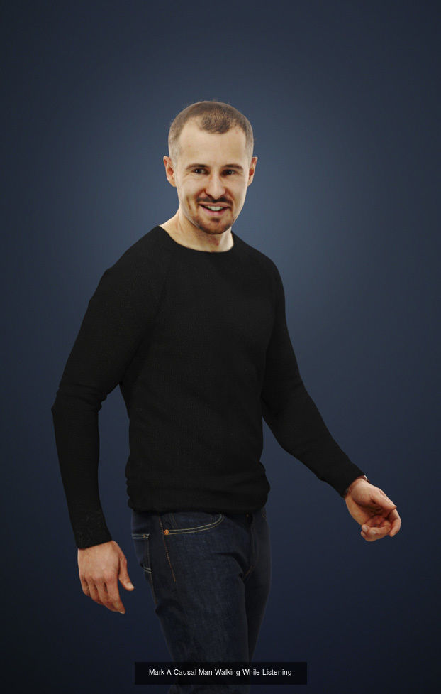 20x Treapl Foreground Casual People Volume 01 Volume 03 3D Model Collection_13