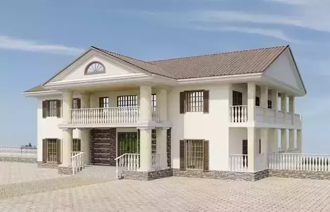 Big house 3D model