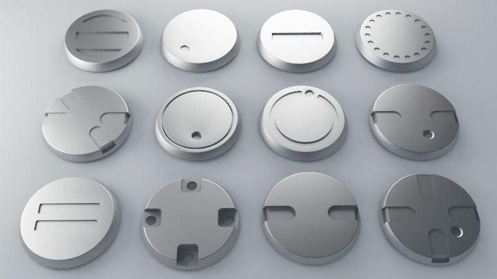 Robot parts 3D model_1