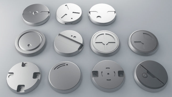 Robot parts 3D model_3