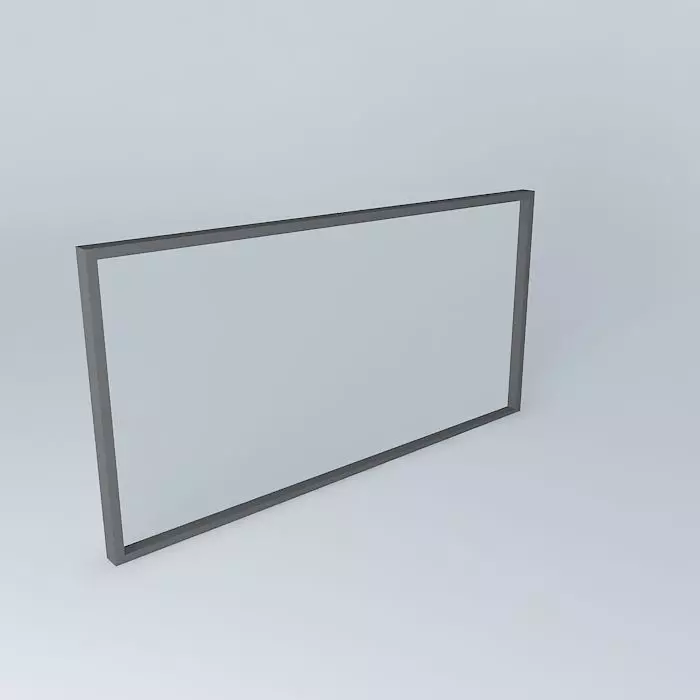 Culture rectangular frame Free 3D model_0